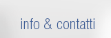 Info e contatti
